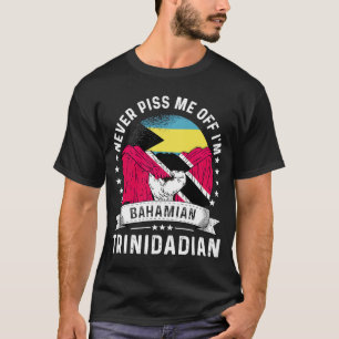 T-shirt Drapeau des Bahamas Trinité-et-Tobago Grosse fiert