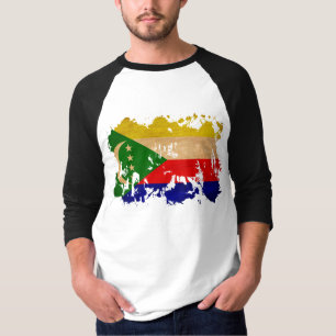 T-shirt Drapeau des Comores