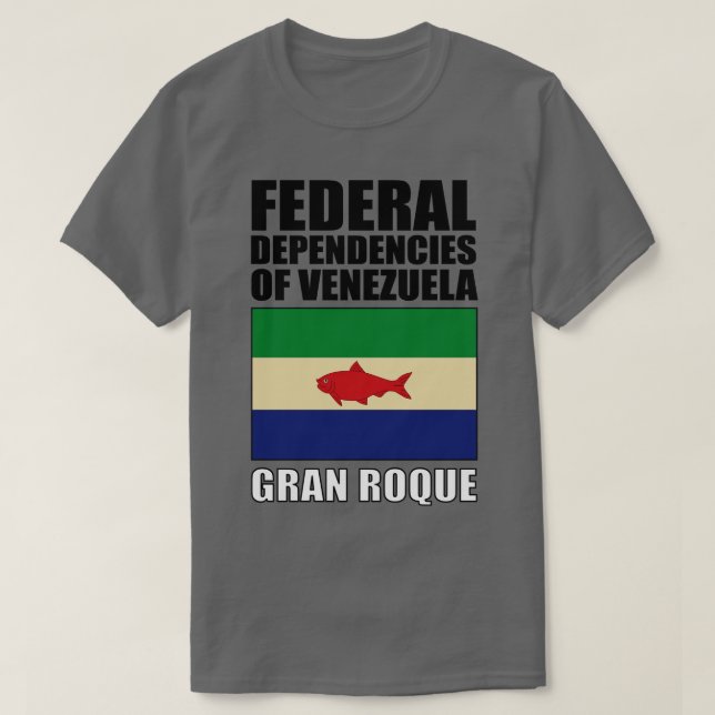 T-shirt Drapeau des dépendances fédérales du Venezuela (Design devant)