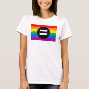T-shirt Drapeau des droits des homosexuels