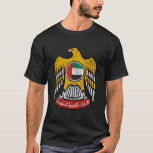 T-shirt Drapeau des Émirats arabes unis Emblem Uae Abu Dha