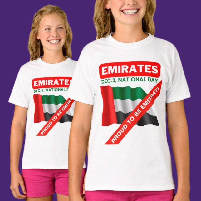 T-shirt Drapeau des Émirats arabes unis patriotique (Créateur téléchargé)
