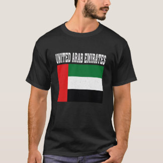 T-shirt Drapeau des Émirats arabes unis Racines nationales