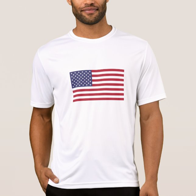 T-shirt Drapeau des États-Unis (Devant)