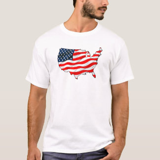 T-shirt Drapeau des États-Unis