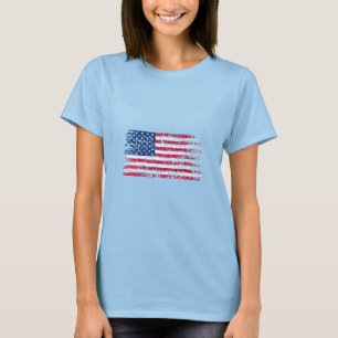T-shirt Drapeau des Etats-Unis