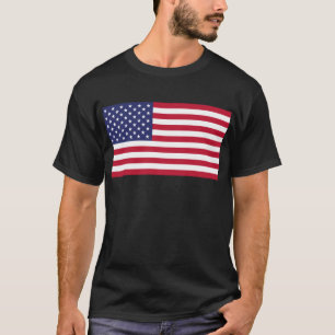 T-shirt Drapeau des États-Unis d'Amérique