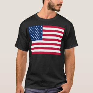 T-shirt Drapeau des États-Unis d'Amérique