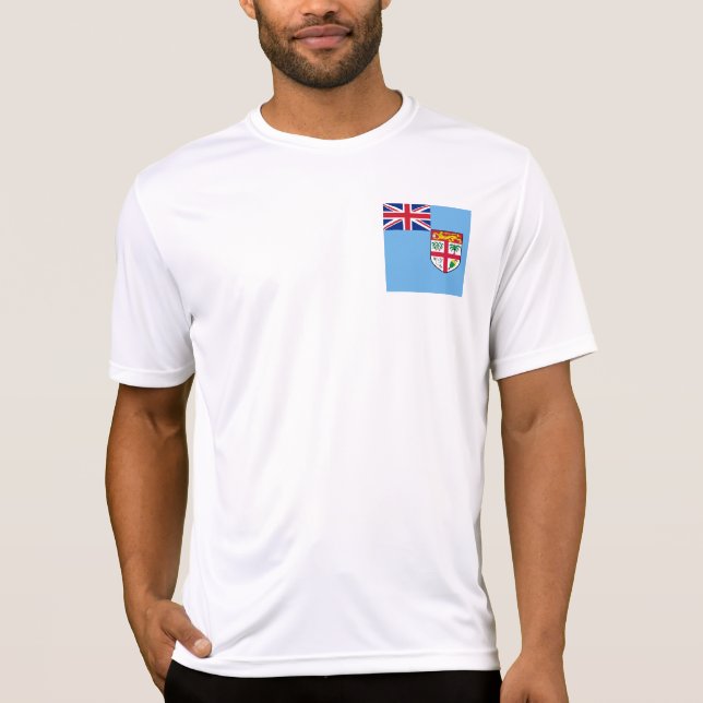 T-shirt Drapeau des Fidji (Devant)