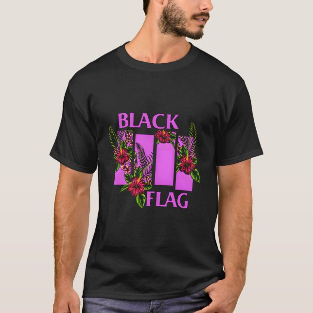 T-shirt Drapeau des fleurs d'été (Devant)