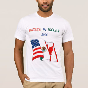 T-Shirt Drapeau des Hôtes de la Coupe du Monde de 