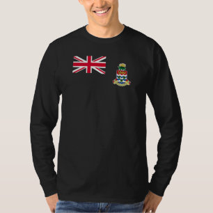T-shirt Drapeau des îles Caïmans GEORGE TOWN CARAÏBES 2