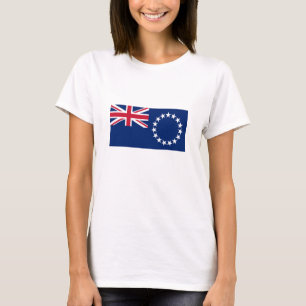 T-shirt Drapeau des Îles Cook