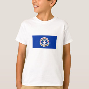 T-shirt Drapeau des îles Mariannes du Nord