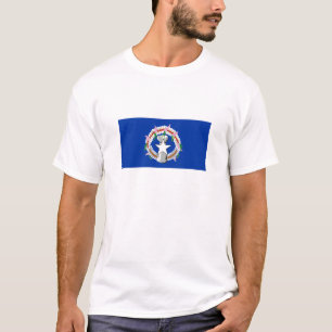 T-shirt Drapeau des Îles Mariannes du Nord