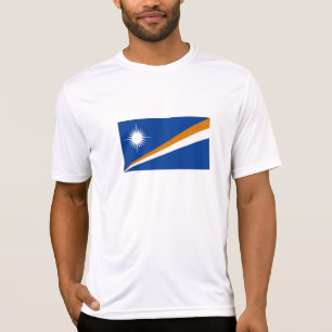 T-shirt Drapeau des Îles Marshall