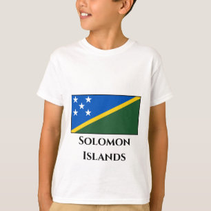 T-shirt Drapeau des Îles Salomon