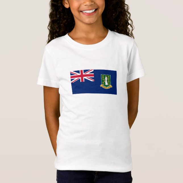 T-Shirt Drapeau des îles Vierges britanniques (Devant)