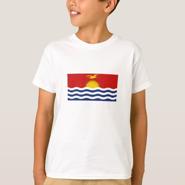 T-shirt Drapeau des Kiribati (Devant)