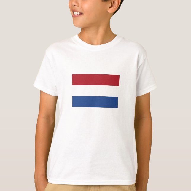 T-shirt Drapeau des Pays-Bas (Devant)