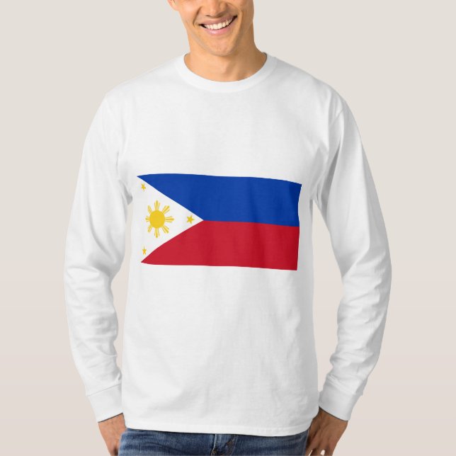 T-shirt Drapeau des Philippines (Devant)