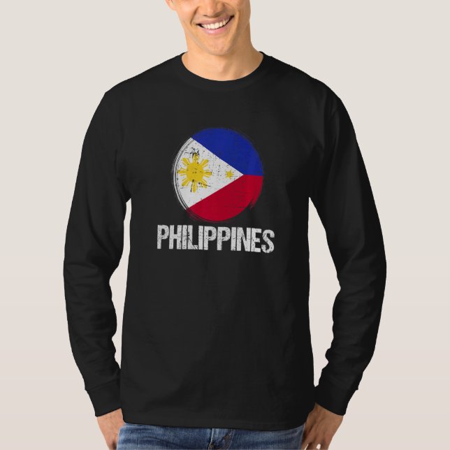T-shirt Drapeau Des Philippines (Devant)