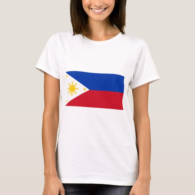 T-shirt Drapeau des Philippines (Devant)