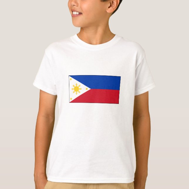 T-shirt Drapeau des Philippines (Devant)