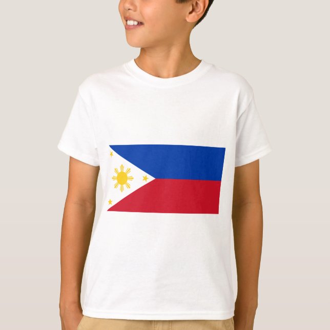 T-shirt Drapeau des Philippines (Devant)