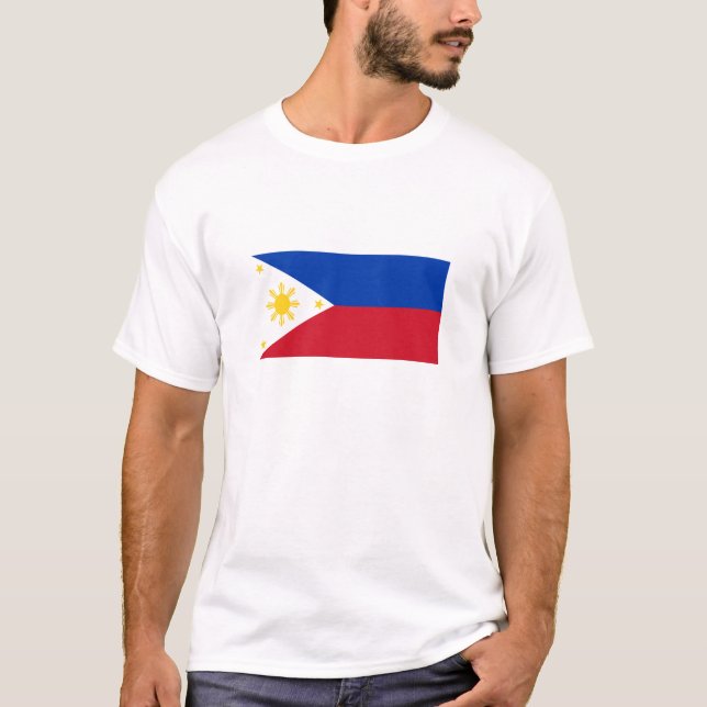 T-shirt Drapeau des Philippines (Devant)