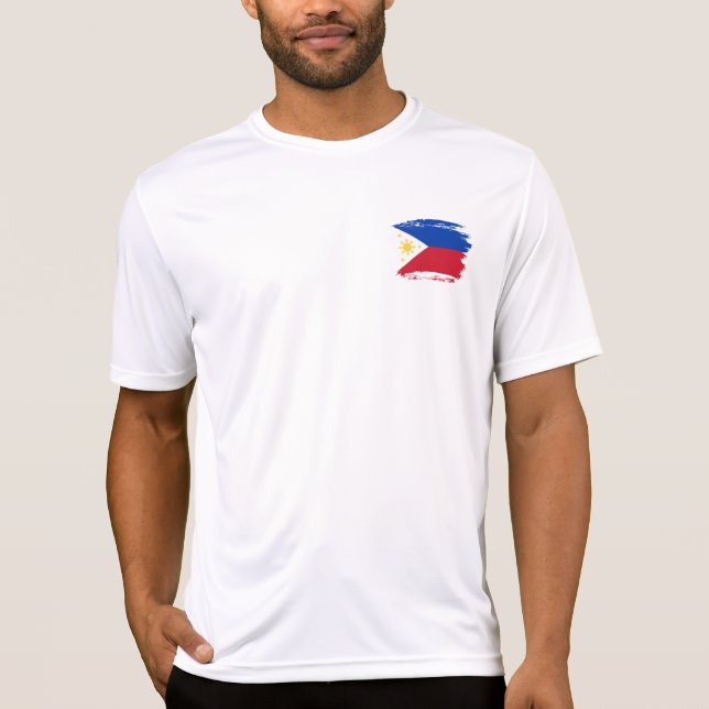 T-shirt drapeau des Philippines (Devant)