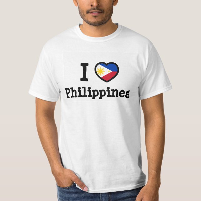 T-shirt Drapeau des Philippines (Devant)