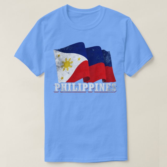 T-shirt Drapeau des Philippines (Design devant)
