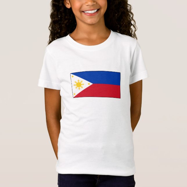 T-Shirt Drapeau des Philippines (Devant)