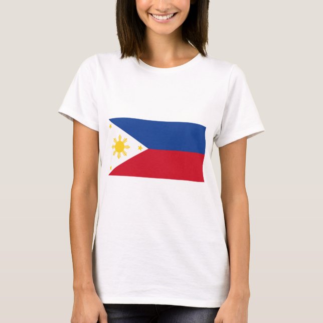 T-shirt Drapeau des Philippines (Devant)