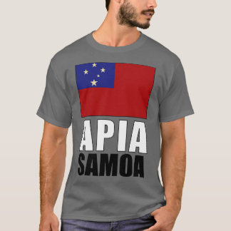 T-shirt Drapeau des Samoa