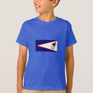 T-shirt Drapeau des Samoa américaines patriotiques