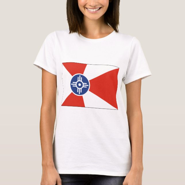T-shirt Drapeau des TIC Wichita Kansas (Devant)