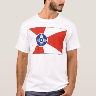 T-shirt Drapeau des TIC Wichita Kansas