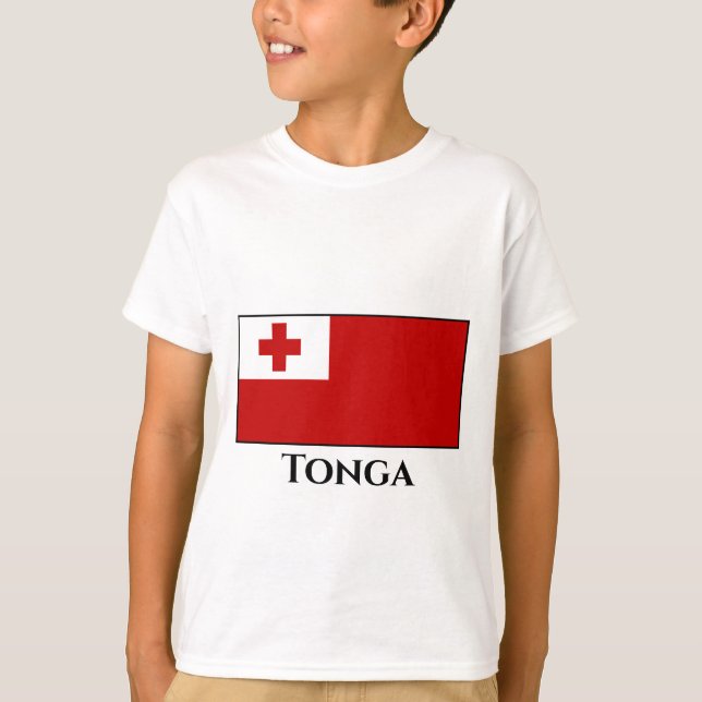 T-shirt Drapeau des Tonga (Devant)