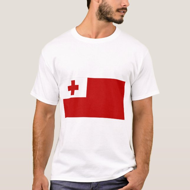 T-shirt Drapeau des Tonga (Devant)