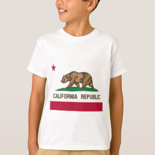 T-shirt Drapeau d'État de Californie