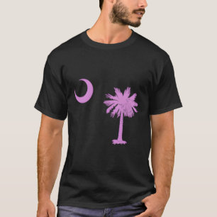 T-shirt Drapeau d'État de Caroline du Sud Palmetto Moon Sc