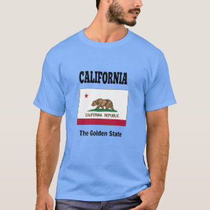 T-shirt Drapeau d'État de la République de Californie