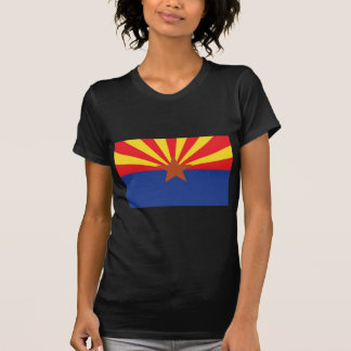 T-shirt Drapeau d'état de l'Arizona