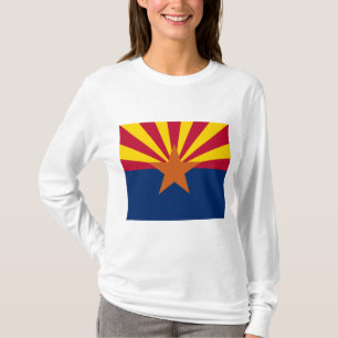 T-shirt Drapeau d'État de l'Arizona