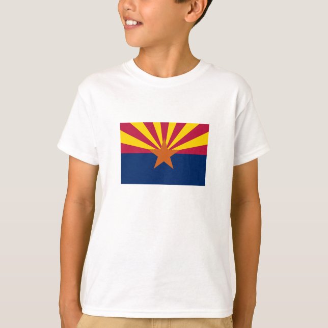 T-shirt Drapeau d'État de l'Arizona (Devant)