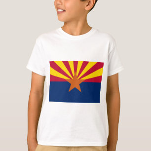 T-shirt Drapeau d'état de l'Arizona
