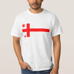 T-shirt Drapeau d'état de Mikmaq