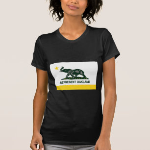T-shirt Drapeau d'état d'Oakland